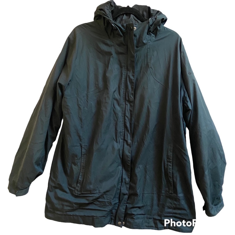 Columbia water resistant windbreaker lightweight  jacket Sz 2X